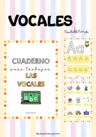 Vista previa - Refuerzo / NEE / Materiales de apoyo - Cuaderno de las vocales - Portada
