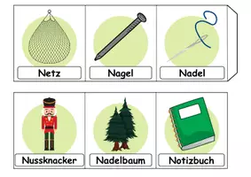 Vorschau - Unterrichtsreihen - Materialpaket - Buchstabe N XXL Paket Wortschatzpaket - DaZ/DaF, Deutsch, Sachunterricht (Grundschule) - Seite 3