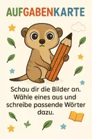 Vorschau - Fördermaterial/Inklusion - Erdmännchenklasse - Bildkarten als Schreibanlass - Seite 1