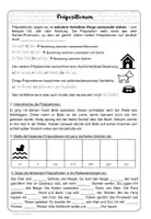 Vorschau - Arbeitsblätter - Präpositionen verstehen, erkennen und einsetzen - Deckblatt