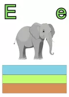 anteprima - Flashcard - Alfabetiere murale - Pagina 1