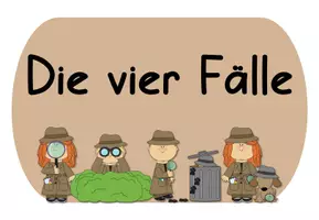 Vorschau - Arbeitsblätter - Die vier Fälle - Detektive - Seite 2