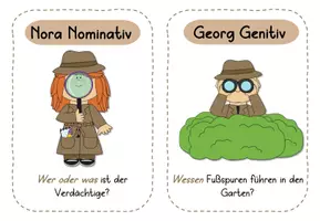 Vorschau - Arbeitsblätter - Die vier Fälle - Detektive - Seite 3