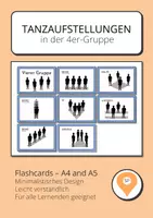 Vorschau - Poster - Tanzaufstellungen – Flashcards für 4er-Gruppen - Deckblatt