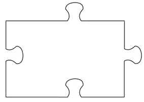 Vorschau - Mal- und Bastelvorlagen - Steckbrief. Das bin Ich. Puzzle - Seite 2