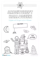 Vorschau - Arbeitsblätter - Materialpaket Halloween: Vorschule (20 Arbeitsblätter) - Seite 1