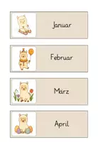 Vorschau - Präsentationen/Tafelbilder - Alpakaklasse Kalender für die Tafel - Seite 2