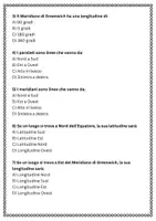 anteprima - Esercizi - Raccolta di materiali: Coordinate geografiche e cartografia - Pagina 2