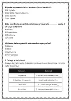 anteprima - Esercizi - Raccolta di materiali: Coordinate geografiche e cartografia - Pagina 3