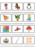 Vorschau - Mal- und Bastelvorlagen - Wörterliste Buchstabe P - DaZ/DaF, Deutsch (Grundschule) Kartenspiel - Seite 2