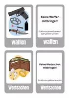 Vorschau - Fördermaterial/Inklusion - BBS Schulregeln Tauschkarten - Seite 2