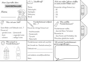 Vorschau - Arbeitsblätter - Hundertwasser Lesetext und Leporello Künstler - Seite 3