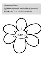 Vorschau - Mal- und Bastelvorlagen - Persönlichkeitsblume_Ich bin... - Seite 2