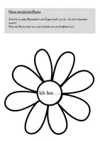 Vorschau - Mal- und Bastelvorlagen - Persönlichkeitsblume_Ich bin... - Seite 3