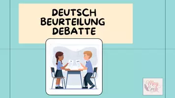 Vorschau - Anderer Materialtyp - Beurteilung Argumentieren Deutsch - Deckblatt