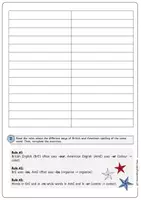 Vorschau - Arbeitsblätter - American English vs. British English – Worksheet Package (vocabulary, spelling, pronunciation) - Seite 2