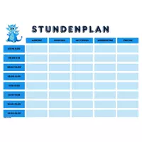 Vorschau - Anderer Materialtyp - Stundenplan für die Drachenklasse (editierbar) - Seite 3