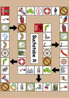 Vorschau - Spiele - Brettspiel Buchstabe R Wortschatzspiel Grundschule DaZ/DaF/Deutsch - Seite 1
