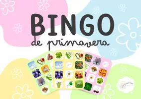 Vista previa - Juegos / Gamificación - BINGO DE PRIMAVERA: LLETRA DE PAL i LLIGADA - Portada