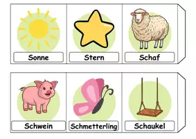 Vorschau - Unterrichtsreihen - Materialpaket - Buchstabe S XXL Paket Wortschatzpaket - DaZ/DaF, Deutsch, Sachunterricht (Grundschule) - Seite 2