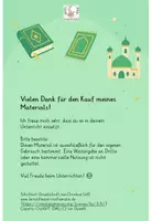 Vorschau - Mal- und Bastelvorlagen - Kennenlernen/ Steckbrief - Religionsunterricht (islamisch/IRU) - Seite 3