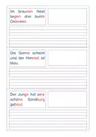 Vorschau - Arbeitsblätter - Sätze-Maler 2, Fortsetzung zum 1. Heft (zum ersten sinnentnehmenden Lesen) - Seite 2