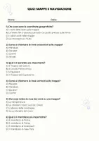 anteprima - Quiz - Mappe e navigazione - Pagina 1