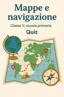 anteprima - Quiz - Mappe e navigazione - Pagina di copertina