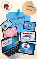 Vorschau - Arbeitsblätter - Geometrische Körper - ein interaktives Spiel - Deckblatt