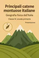 anteprima - Presentazioni / Lavagne - Principali catene montuose italiane - Pagina di copertina