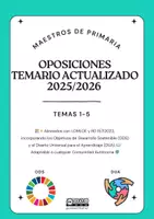 Vista previa - Para docentes: organización, planificación y formación - TEMARIO OPOSICIONES 2026 - PRIMARIA - Temas 1-5 - Portada
