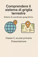 anteprima - Presentazioni / Lavagne - Comprendere il sistema di griglia terrestre - Pagina di copertina