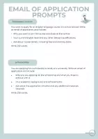 Vorschau - Arbeitsblätter - Email of Application Prompts - Seite 2
