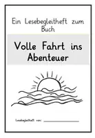 Vorschau - Unterrichtsreihen - "Volle Fahrt ins Abenteuer" differenziertes Lesebegleitheft - Seite 1