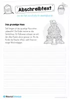 Vorschau - Arbeitsblätter - 10 Abschreibtexte zu Halloween - Seite 3