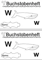 Vorschau - Arbeitsblätter - Miniheft zum Buchstaben W w - Seite 2