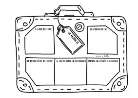 anteprima - Materiale di supporto/inclusione - Valigia dei ricordi - VACANZE ESTIVE - MISS BELLS - Pagina di copertina
