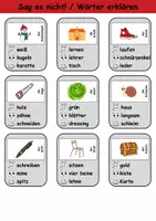 Vorschau - Mal- und Bastelvorlagen - Sag es nicht Buchstabe S - DaZ/DaF, Deutsch (Spiel) - Seite 2