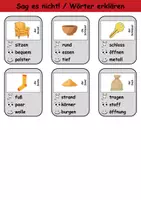Vorschau - Mal- und Bastelvorlagen - Sag es nicht Buchstabe S - DaZ/DaF, Deutsch (Spiel) - Seite 3