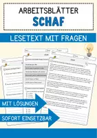 Vorschau - Arbeitsblätter - Berufe Materialpaket: Lesetexte mit Richtig Falsch Multiple Choice und Offenen Fragen - Seite 1