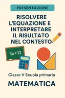 anteprima - Presentazioni / Lavagne - Raccolta di presentazioni - Algebra - Pagina di copertina
