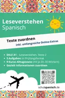 Vorschau - Arbeitsblätter - Spanisch A1 – Leseverstehen (Comprensión de lectura): Texte zuordnen - Deckblatt