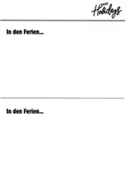 Vorschau - Arbeitsblätter - Eine Lüge, eine Wahrheit - Ferien Edition - Deckblatt
