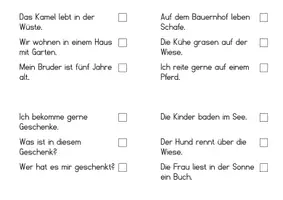 Vorschau - Mal- und Bastelvorlagen - Lese-Lern-Buch Stufe 5: Sätze - Seite 2