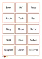 Vorschau - Aufgabenkarten - universell einsetzbare Reiz-Worte auf Kärtchen - Seite 3