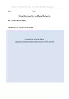 Vorschau - Klassenarbeiten - Klausur EF - Social Media: “Honesty On The Internet” (Cartoon Analysis & Listening) - Seite 1