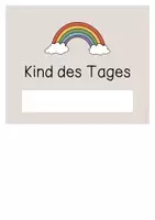 Vorschau - Poster - Kind des Tages: Visualisierung für den Klassenraum (Grundschule) - Seite 3
