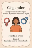 anteprima - Schede informative - Distinguere tra sesso biologico, identità di genere e espressione di genere - Pagina di copertina