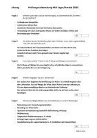 Vorschau - Arbeitsblätter - Vorbereitung externen Hauptschulabschluss im Lager/Handel - Lösung - Deckblatt