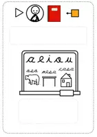 anteprima - Altro tipo di materiale - EDUKIT INCLUSIVO - Copertine Quaderni CAA - Pagina 3